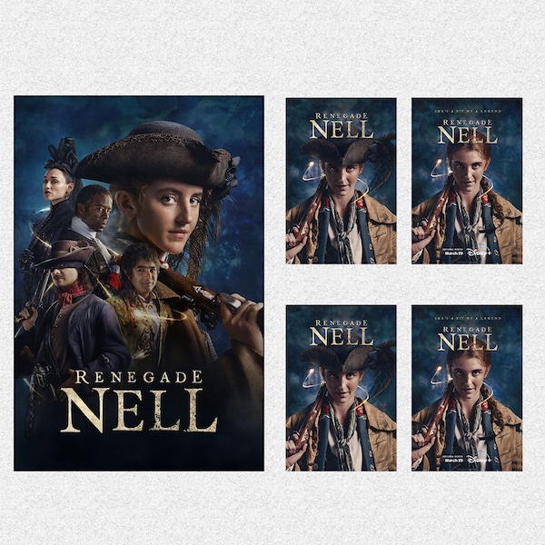 Renegade Nell 2024 Movie Poster Movie Art Poster Wall Art Prints Room Decor Canvas Film Poster Children's Day Gifts