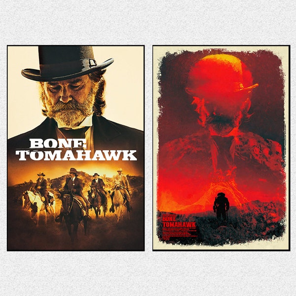 Bone Tomahawk Movie Poster Movie Art Poster Wall Art Prints Room Decor Canvas Film Poster Gifts