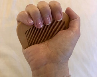 Accupressure comb, Hypnobithing comb, Wooden comb, Anxiety comb, Anxiety tool, Hypnobithing tool, Labour aid, Pressure points comb