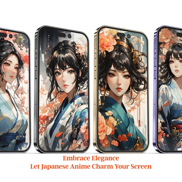 Japanese anime cartoon  iPhone Wallpaper | Mobile Phone Wallpaper | iOS LockScreen Wallpaper | Cellphone Wallpaper | Gift for friend