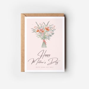 Karte zum Muttertag, Mama Geschenk, Mutter Geschenk, Muttertag Karte, Muttertag Geschenkideen, Mothers day gift | Postkarte DIN A6