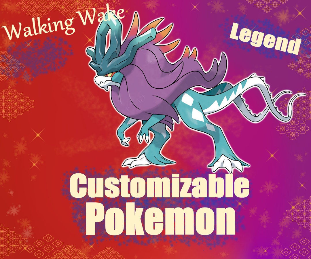 100 Breed Legal Pokemon WALKING WAKE EV Item Legendary Pokemon Scarlet