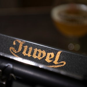 Juwel Modell 4 (grey) Typewriter, Juwel typewriter