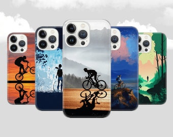 Fietser Telefoon Case Fiets Cover voor iPhone 14 13 12 Pro 11 XR voor Samsung S23 S22 A73 A53 a13 Pixel 7 6A