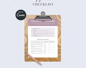 Lista de verificación de investigación genealógica/Seguimiento de tareas de historia familiar imprimible (PDF de 6 páginas) para planificación y registros