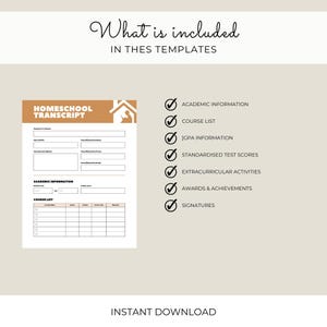 Pode incluir: Modelo de Transcri&ccedil;&atilde;o de Ensino Dom&eacute;stico com uma lista de verifica&ccedil;&atilde;o das informa&ccedil;&otilde;es inclu&iacute;das: Informa&ccedil;&otilde;es Acad&ecirc;micas, Lista de Cursos, Informa&ccedil;&otilde;es JGPA, Pontua&ccedil;&otilde;es de Testes Padronizados, Atividades Extracurriculares, Pr&ecirc;mios e Conquistas e Assinaturas. O modelo tem um esquema de cores marrom e branco.