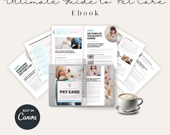 Pet Care Guide eBook | Step-by-Step Handbook (Digital Download)