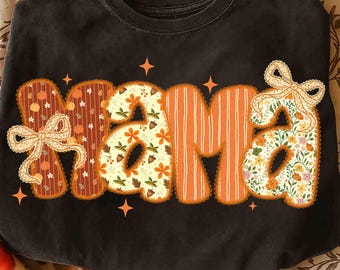 Preppy Floral Fall Mama Bundle png, Fall Pumpkin Png, Pumpkin Lace png, Floral Mama Fall png, Autumn png, Coquette Fall png, Pumpkin Spice