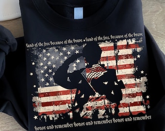 Land of the free Png, Veterans day png, honor and remember png, Patriotic png, Independence Day png, 4th Of July png, Retro 4th of july png