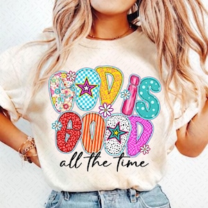 God is Good All The Time PNG Preppy Png, Christian women Png, Preppy Everyday Christian png, Bible verse png, Jesus sublimation, Checkered