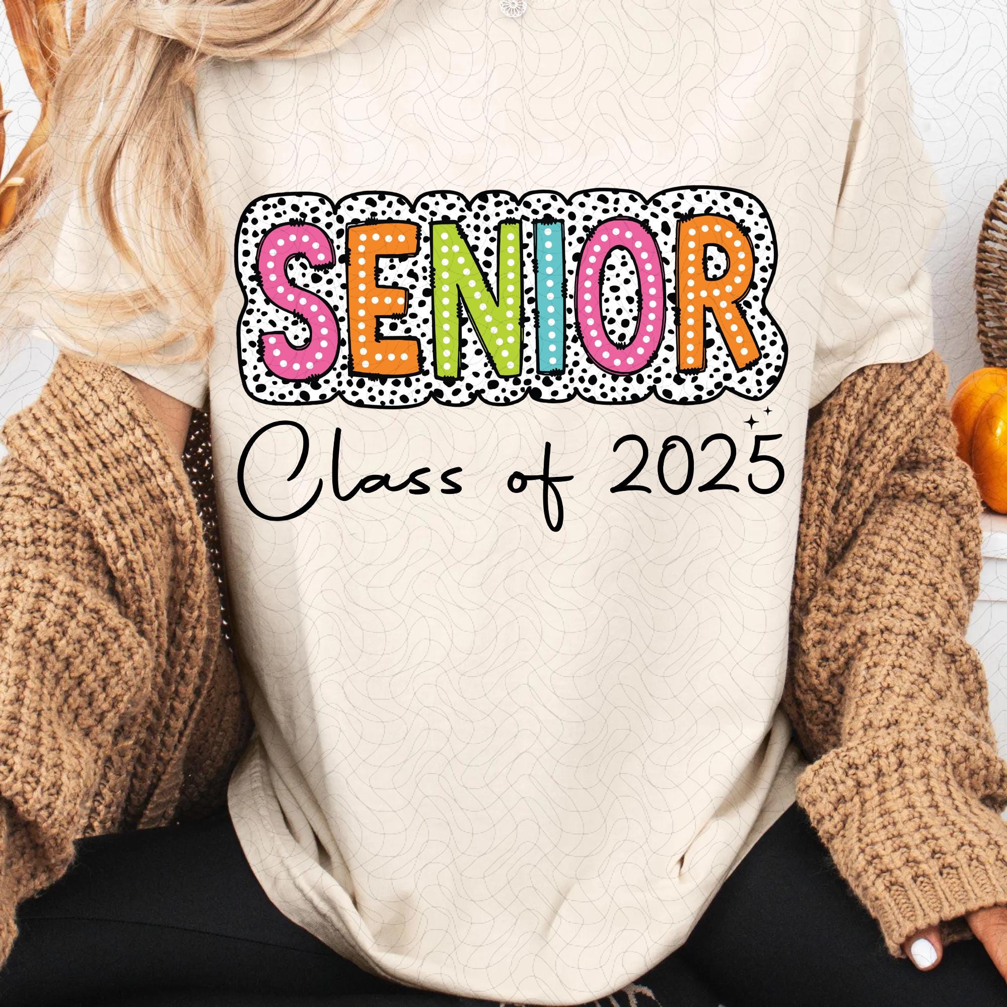 Retro Graduation PNG, Senior 2025 PNG SVG, Class of 2025 Png ...