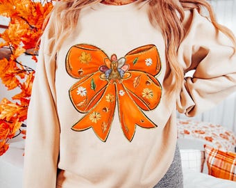 Coquette Turkey Glitter Bow Png, Thanksgiving Png, Turkey Bow Png, Fall Pumpkin Png, It's Turkey Time Png, Thankful Png, Retro Thanksgiving