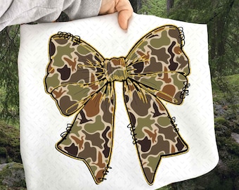 Hunting Season Bow Png, Camo Coquette Bow Png, Outdoors Sublimation Design, Rustic Fall Bow Png, Camouflage Bow Png Digital Download