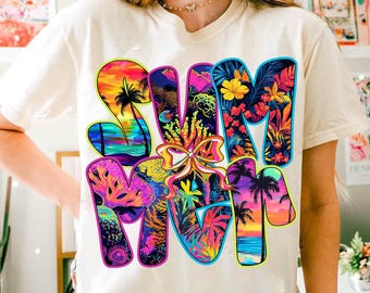 Coquette Summer Vibes Png, Preppy Summer Png, Retro Beach Png, Maglietta Retro Beach Png, Maglietta Summer Vibes Png, Sublimazione Png, Estate alla moda