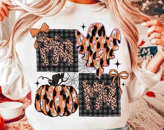 Glitter Pumpkin Mama Halloween Png, Autumn Pumpkin Mom Png, Coquette Halloween Pumpkin Fall Mama Png, Spooky Mama Fall Pumpkin Png Design