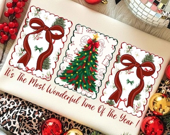 Coquette Christmas Checkered Red Plaid png, Christmas Png, Preppy christmas png, Christmas png, Retro Christmas png, Christmas Doodle Png