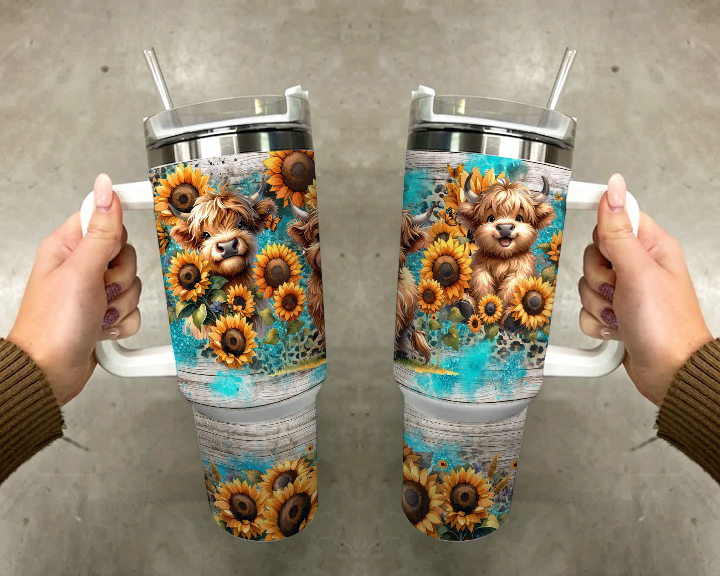 Western Country 40oz Wrap, Sublimation Design Templates, 40oz Png ...