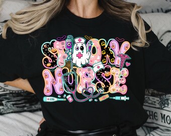 Spooky Nurse Png, Halloween Nurse png, Nurse Halloween Png, Halloween png, Nurse png, Boo Boo Crew Png, Ghost Nurse Png, Sublimtion