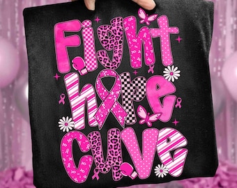 Faith Hope Cure Png, Breast Cancer Survivor Png, October We Wear Pink, Cancer Awareness Shirt, Fight Breast Cancer Png, Pink Breast Cancer