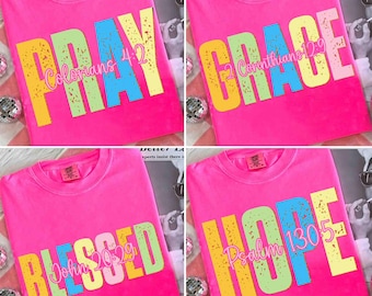 Christian Bundle Preppy Png, Christian women Png, Preppy Everyday Jesus Floral png, Bible verse png, Jesus sublimation, Checkered