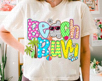 Vagabundo playero preppy, vacaciones, diseño brillante de verano, playa, sol, vacaciones, vibraciones de verano preppy, verano colorido
