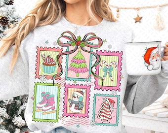 Coquette christmas png, pink christmas png, Snowman Christmas Png, tis the season png, Christmas png,Preppy Christmas Png, Doodle Christmas
