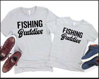 Fishing Buddies Shirt Svg, Matching Dad and Son Shirts, Father Son Matching Shirts, First Fathers Day Gift for Dad, Daddy And Me Png