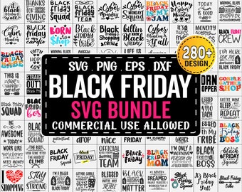 Black Friday SVG Bundle, Black Friday Squad, Black friday shirt svg, Black friday quotes, Black friday png, Black Friday bundle Svg Png