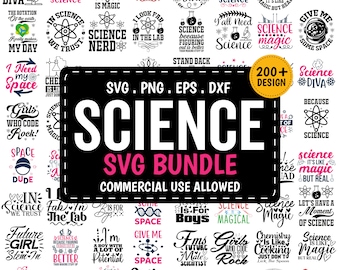 究極の科学SVGバンドル、科学の名言SVG、科学教師PNG SVG、科学愛好家SVG、化学デジタルファイルSVG png Cricut