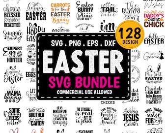 Easter Day Svg Bundle, Easter Svg Bundle, Easter Svg Png, Easter Quotes, Easter Bunny Svg, Easter Egg Svg, Easter Bunny Svg