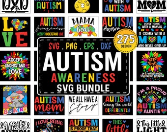 Autismus-Svg-Bundle, Autismus-Bewusstseins-Svg, Autismus-Zitat-Svg, Au-Some-Svg, Autismus-Mama-Svg, Autismus-Bewusstseins-Monat, Autismus-Band-Svg, geschnittene Dateien
