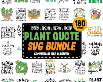 Plant Svg Bundle, Garden Svg Bundle, Plant Lover Png, Plant Mom Svg, Plant Quote Svg, Houseplant Svg, Funny Plant Quote Svg, Gardening Quote