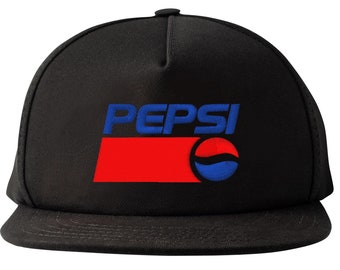 New Hat Emboirdered Pepsi Cola Snapback Cap