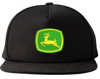 New Hat Gorra snapback con logo de John Deere bordado