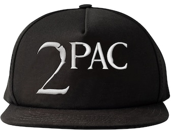 New Hat Cap Emboirdered 2pac Twopac Snapback Hip Hop