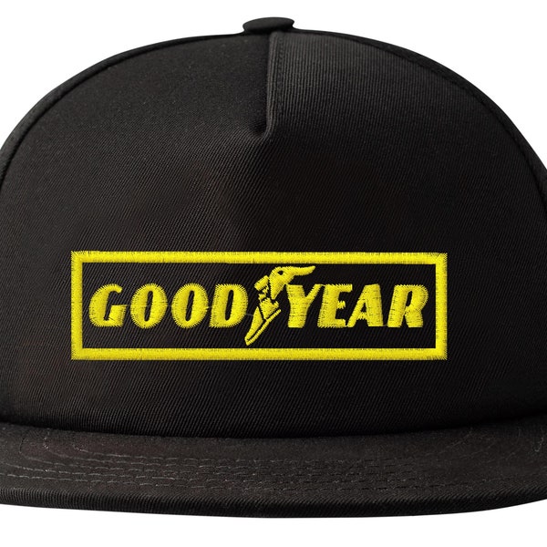 New Hat Emboirdered Goodyear Good Year Snapback Cap