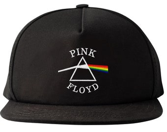 New Hat Emboirdered Pink Floyd Snapback Cap Rock