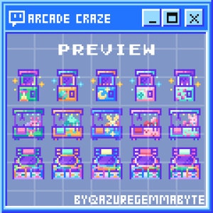Retro Arcade MEGA-bundel Twitch Sub Bits Badges || 15x speciale loyaliteitsmedaille coole pixelart 8-bits klassieke game