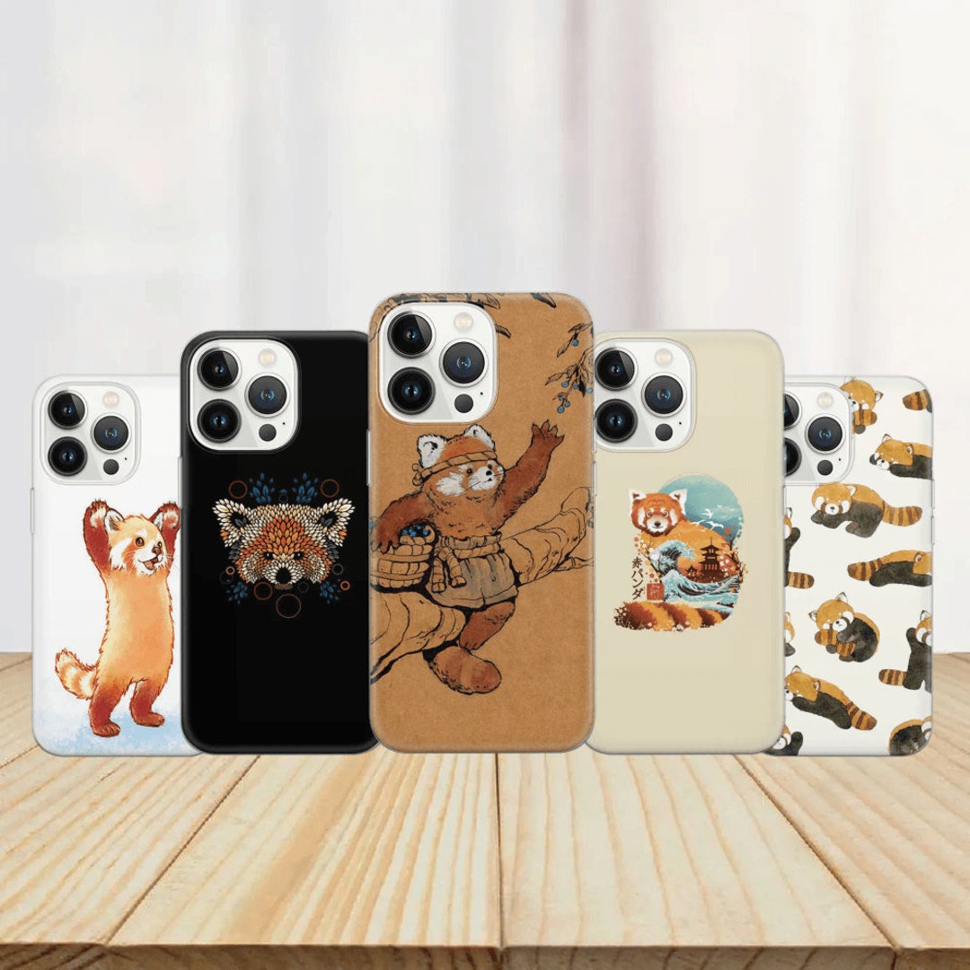 Red Panda Phone Case Red Pandas Cover for iPhone 14 13 12 Pro 11 XR 8 7