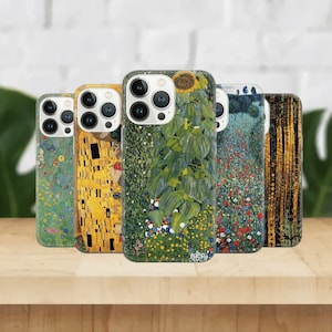Klimt Phone Case Gustav klimt Cover for Pixel 7 Pro 6A, iPhone 14 13 12 Pro 11 XR for Samsung S21FE S22 5G S22 Ultra A73 A53 Note 20