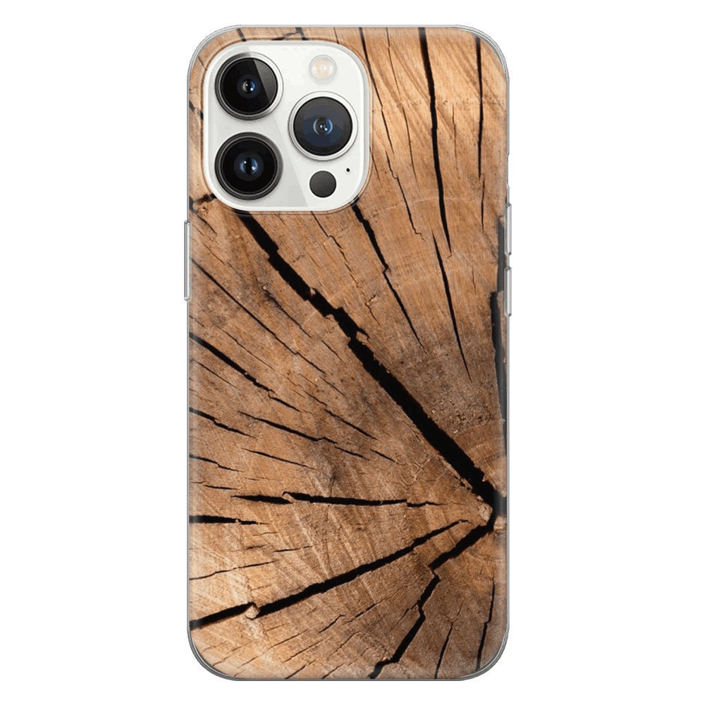 Wood Grain Phone Case Wood Design Cover for iPhone 14 13 12 Pro 11 XR 8
