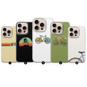 Bicycle Phone Case Cycling Cover for iPhone 16 Pro Max, 15 Plus, 14, 13, 12, 11, XS & Samsung S24, S23, A55, A54, Pixel 9 Pro, 8