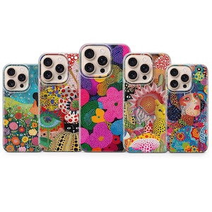 Yayoi Kusama 風 ドット柄 iPhone14 15 16 ケース Yayoi Kusama iPhone Case - Etsy