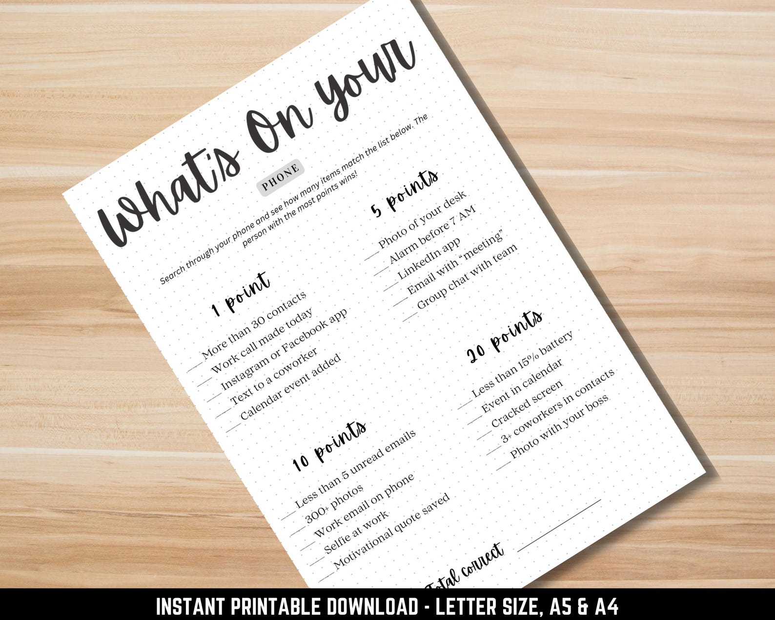 Icebreaker Games Bundle Printable | Office Party, Dinner Conversation ...