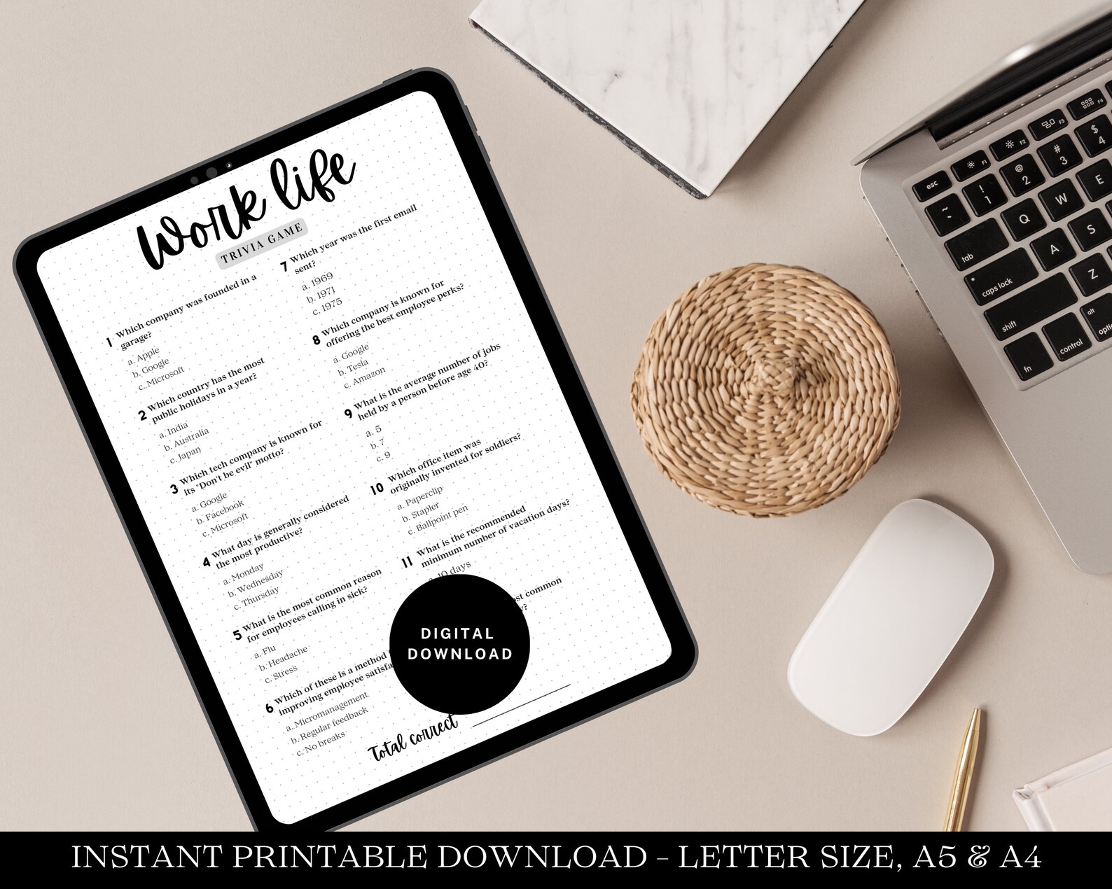 Icebreaker Games Bundle Printable | Office Party, Dinner Conversation ...