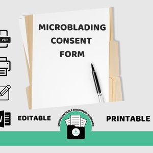 Microblading Information and Consent Form