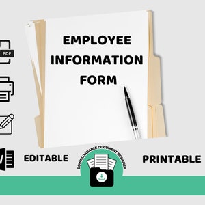 Employee Information Form
