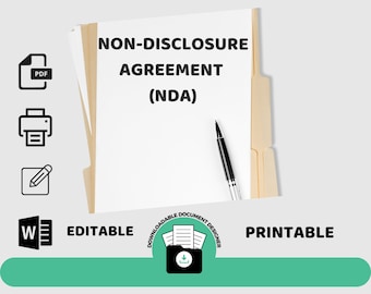 Non-Disclosure Agreement Template -NDA-