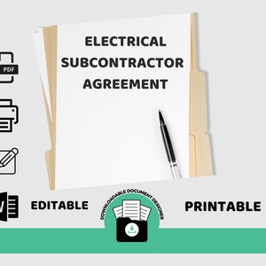 Electrical  Subcontractor Agreement