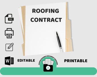 Roofing Contract Template